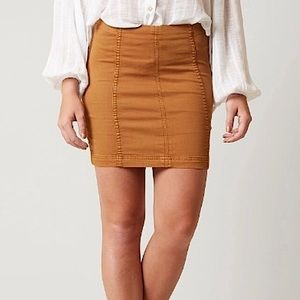 Free People Modern Femme Denim Mini Skirt
